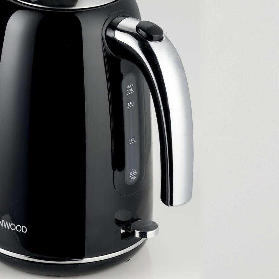 Kenwood Eterna Plastic Kettle Glossy Black - ZJP31.000BK