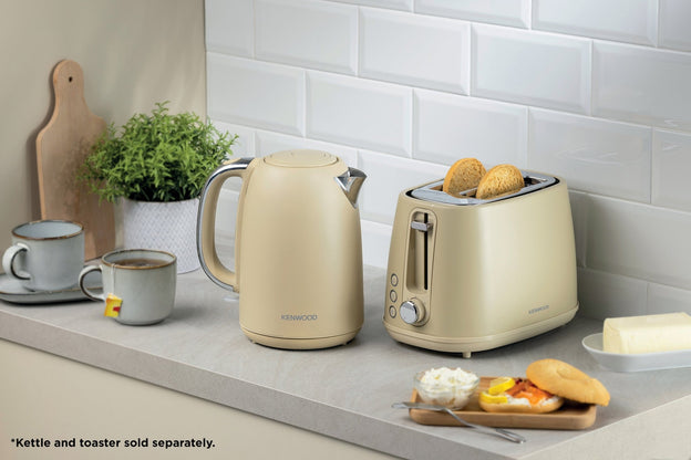 Kenwood Elementa Stainless Steel 2 Slice Toaster Matt Champagne TCM37.000CP