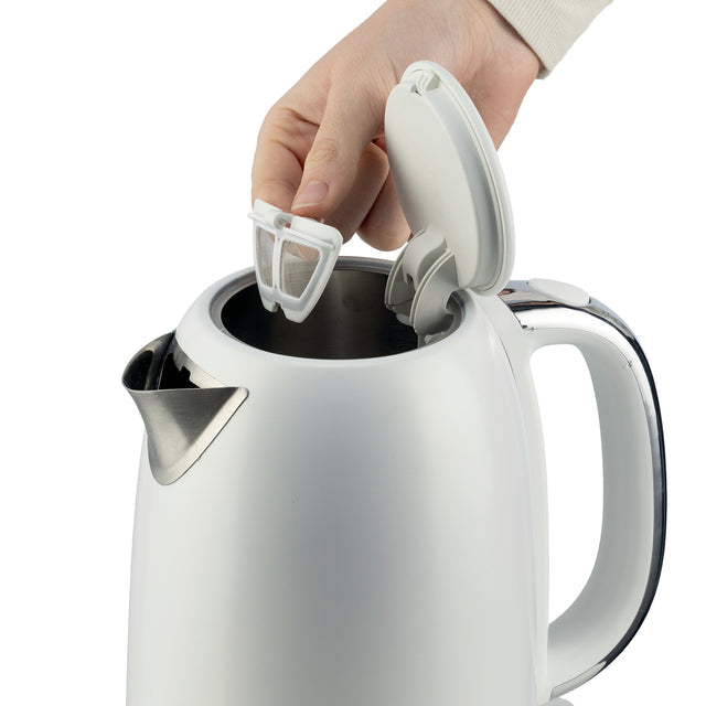 Kenwood Elementa Stainless Steel Electric Kettle Matt White ZJM37.000WH