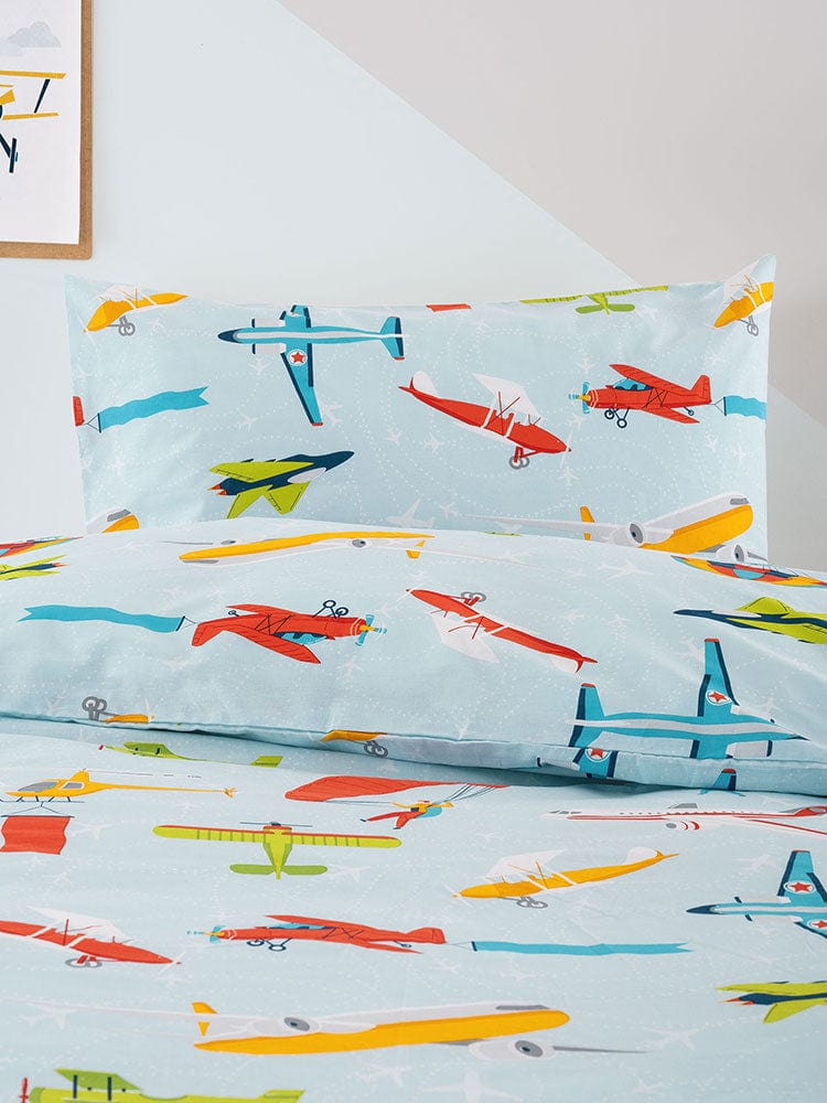 Linen House Duvet Cover Single Linen House Multi Taking Flight Duvet Cover Set (2144866369625)