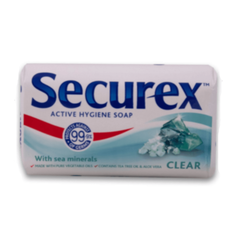 Securex Clear Securex Active Hygiene Bath Soap Active 175g (7010021834841)