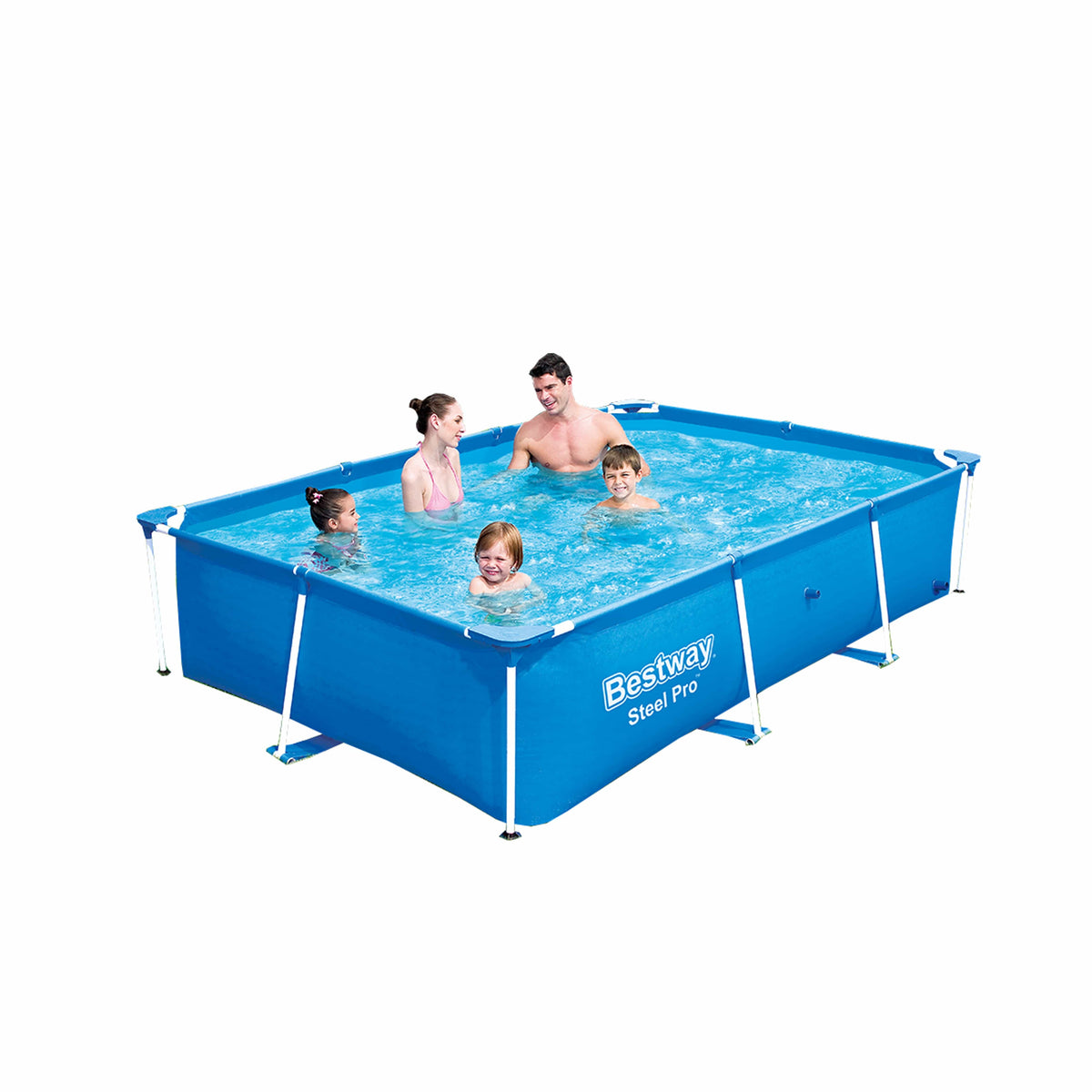BESTWAY POOL Bestway Steel Pro Frame Pool 2300 Litre 259cmx 170cm x 61cm 56403 (6883859955801)