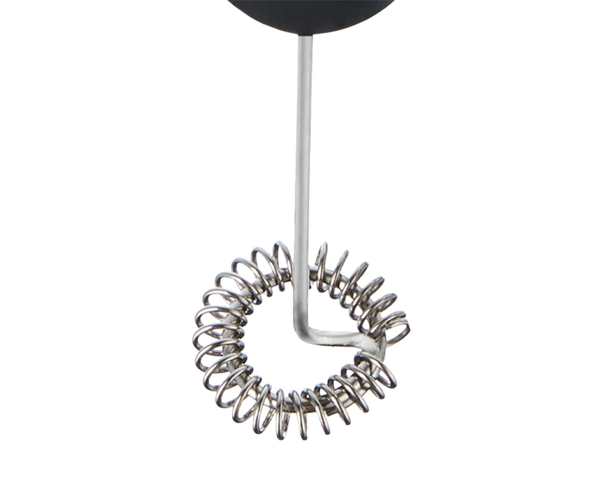 Mellerware Milk Frother Battery Operated Plastic Black Aaa 3V Velvetvortex 29007.