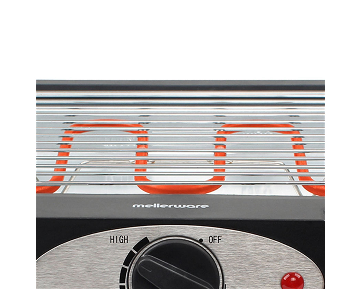 Mellerware Food Processor Mellerware Master 2000W Grill Variable Temperature Control Black (7297924169817)