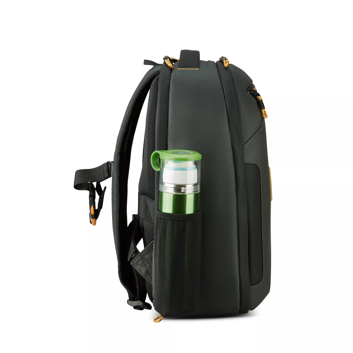 Roncato Norway 15.6'' Business Laptop Backpack-Military Green 41421657