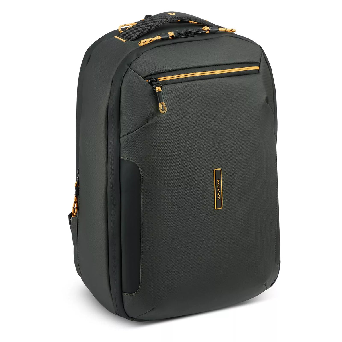 Roncato Norway 15.6'' Business Laptop Backpack-Military Green 41421657
