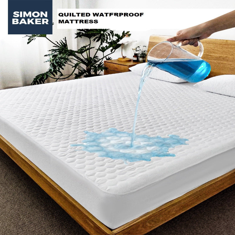 Simon Baker Pro Quilted Waterproof Mattress Protector