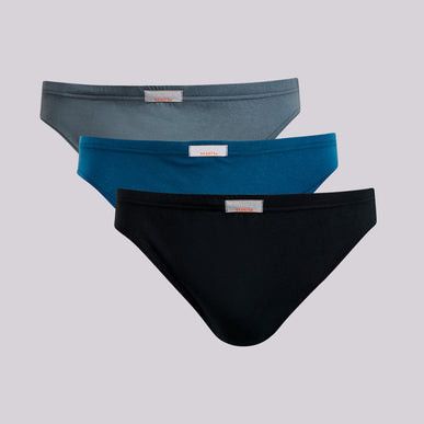 Jockey 3 Pack Plain Skants MSK700103