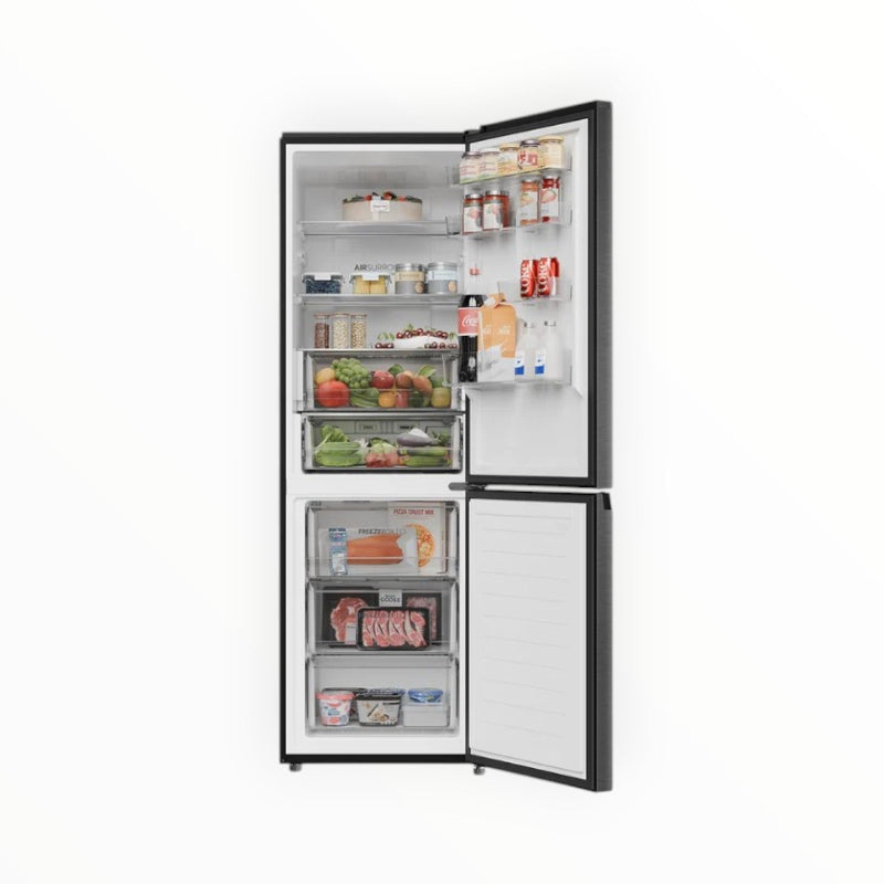 HAIER 330L Black Combi Fridge - HRF-425VCFRMBL.