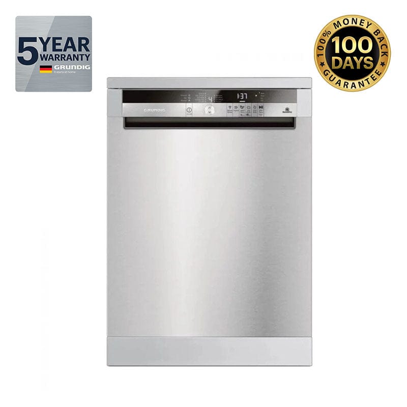 Grundig Dishwashers Grundig Free Standing Dishwasher GNF44820X (7156455964761)