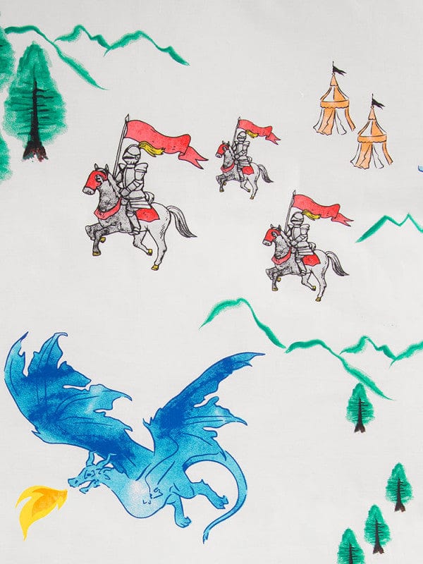 Linen House Duvet Cover Linen House Multi dragons Duvet Cover Set (4689427595353)