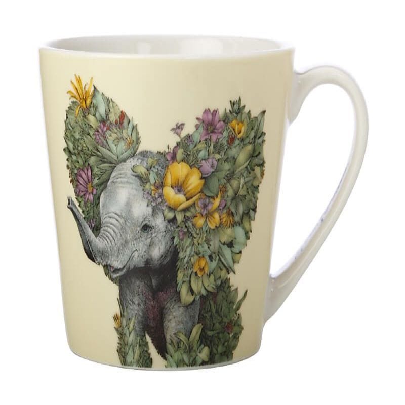 Maxwell & Williams MUG Marini Ferlazzo Wild Planet Mug 370ML Elephant DX1101 (7033028870233)