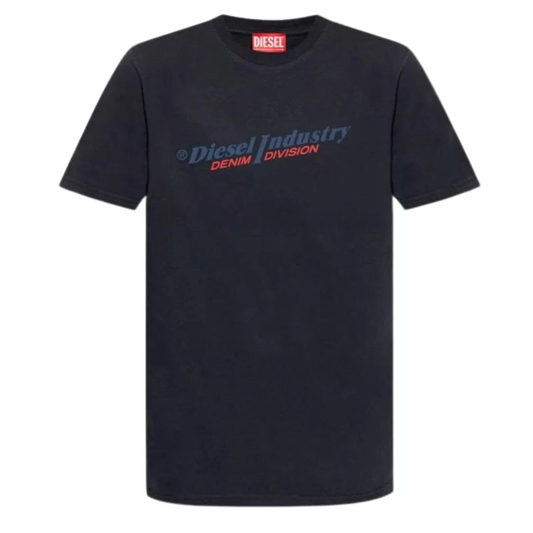 Diesel T Shirt S Diesel T-Shirt T-Diegor Navy Parallel Import