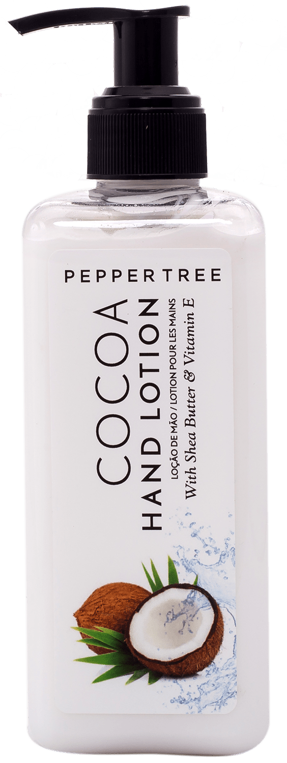 Pepper Tree SOAP DISH Pepper Tree Body Essentials Cocoa Hand Lotion 300ml (7474144444505)