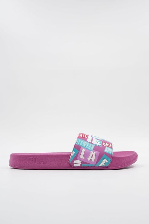 fila Size 3 Fila Ladies Lucia Slide Cyclamen (7398409797721)