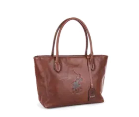 Polo Ladies Handbags Polo Tote Brown Handbag PoL615102