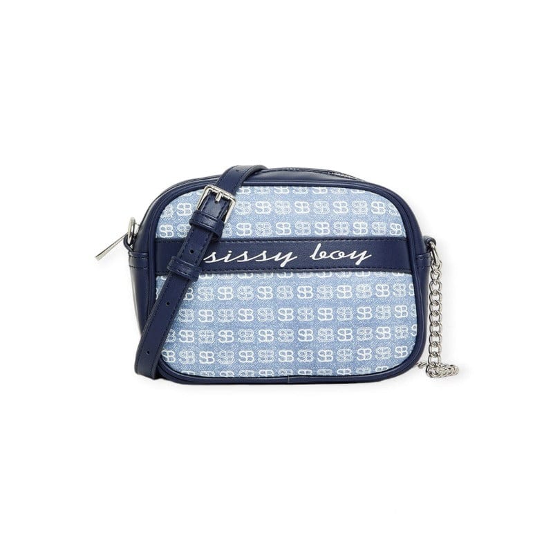 MHC World Navy Sissyboy Ladies Denim Camera Bag (7502013694041)