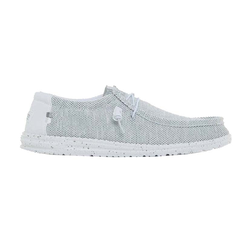 Hey Dude Casual Shoes Hey Dude Wally Sox-Stone White (7167202394201)
