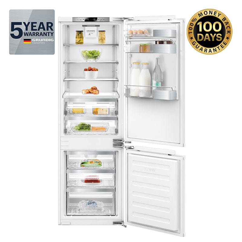Grundig Fridge/Freezer Grundig 148L Fully Integratated Combi Fridge Freezer GKNI15730 (7209283158105)