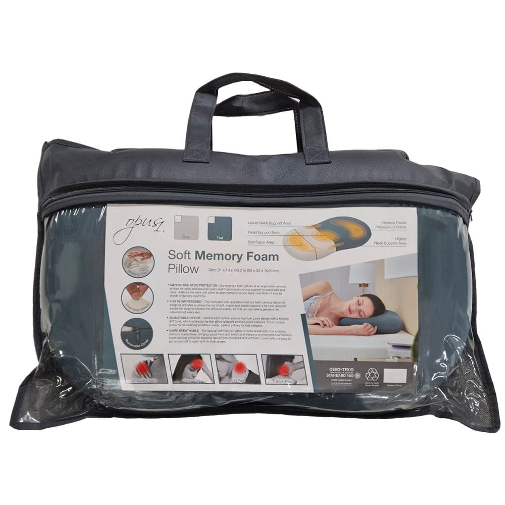 LATEX pillow Soft Memory Foam Pillow 55x 33 OR6759 (7471272755289)