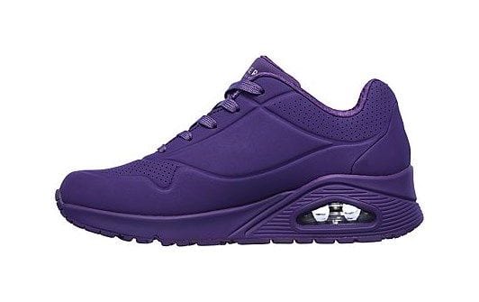 Skechers Sneakers Skechers Uno Stand On Air Ladies Sneakers Purple (6557149691993)