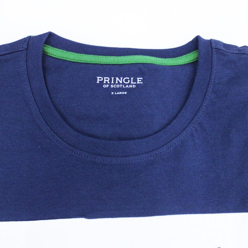 Pringle T Shirt Pringle Stripe T Shirt Green (7132736028761)