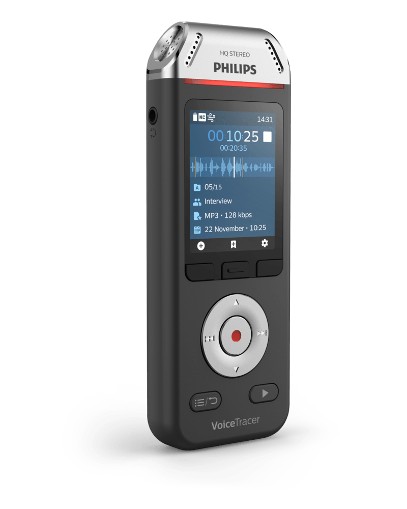 Philips Voice Recorder Philips DVT2110 for Interviews and Notes (4776758345817)