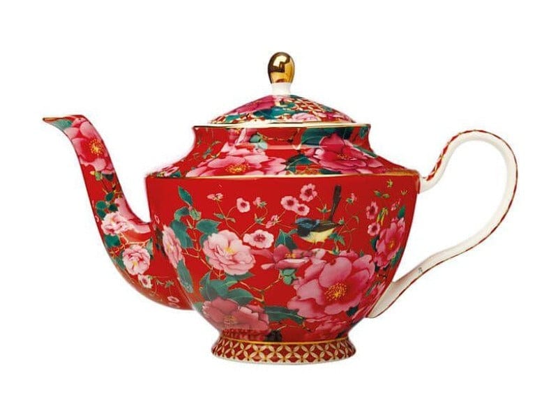 Maxwell & Williams Teapot Maxwell & Williams Teas & C's Silk Road Teapot with Infuser 1 Litre Cherry Red (6873157828697)