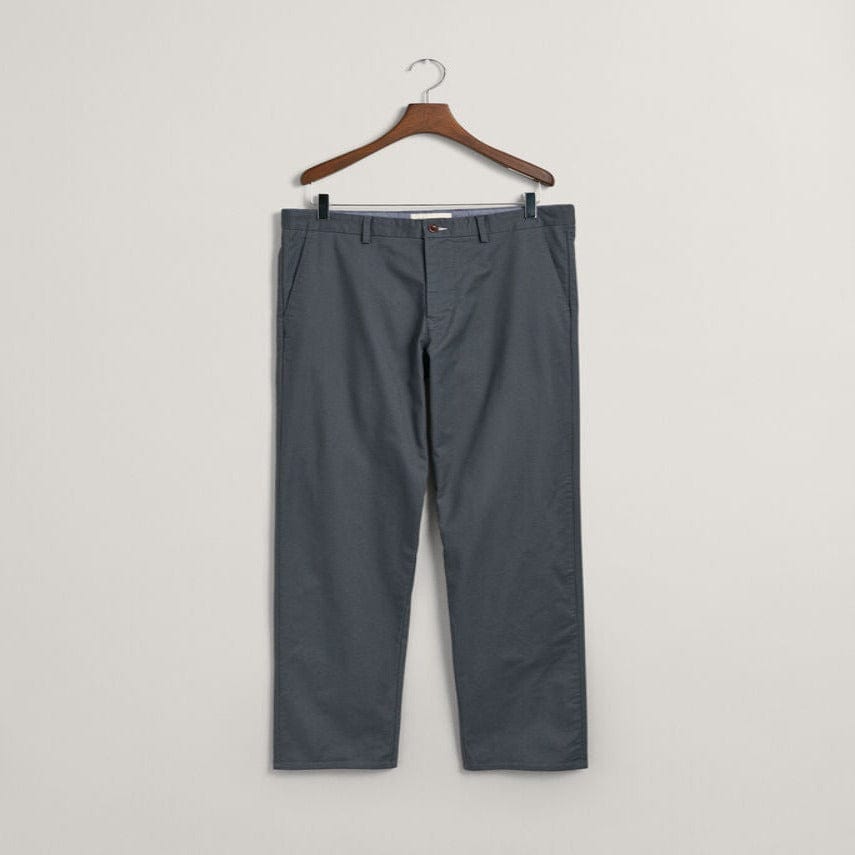 GANT Mens Chinos Gant Regular Fit Tech Prep Chinos Antracite (7710471946329)