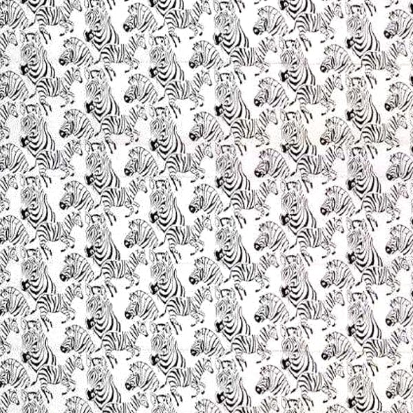 MSR Tabling Fabric Kalahari Zebra Polycotton Tabling Fabric 2041 235cm (4758843064409)