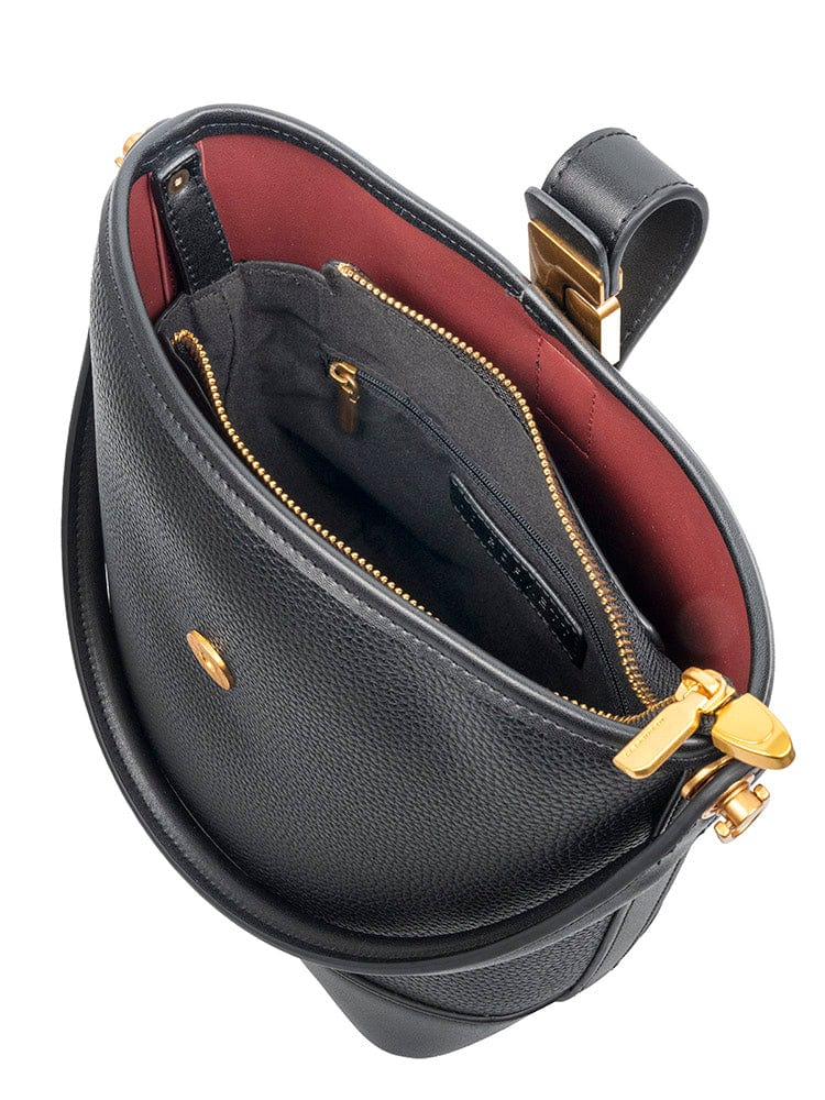 MHC World Jo Borkett Jacquard Bucket Bag Black JBH103295 (7808342229081)