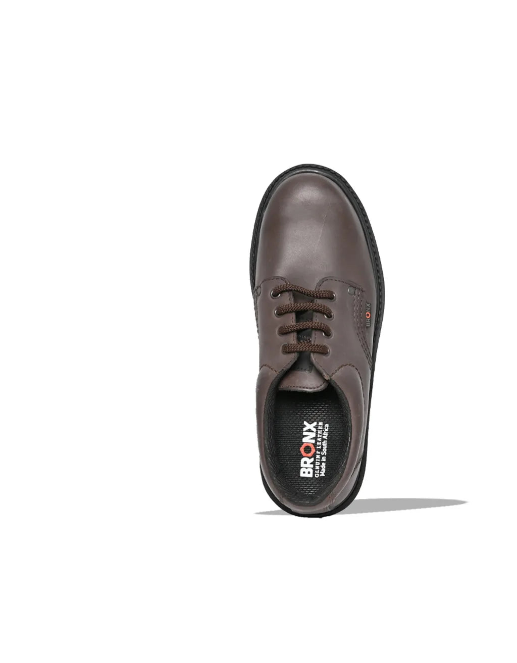 Bronx Leather Ace Casual Lace Up-Choc D07363B