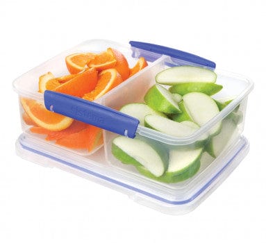 Sistema Sistema  Split Rectangular Lunch Box 1.9 Litre 1720 (4735843729497)