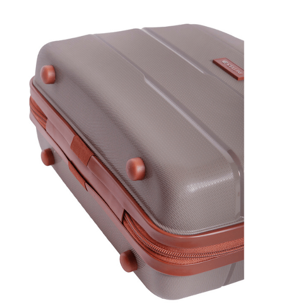 CELLINI BEAUTY CASE Cellini Spinn Beauty Case Mink/Tan (7234709651545)