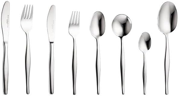 Eetrite 18/0 Stainless Steel 44 Piece Slimline Cutlery Set SL/44BB(N)