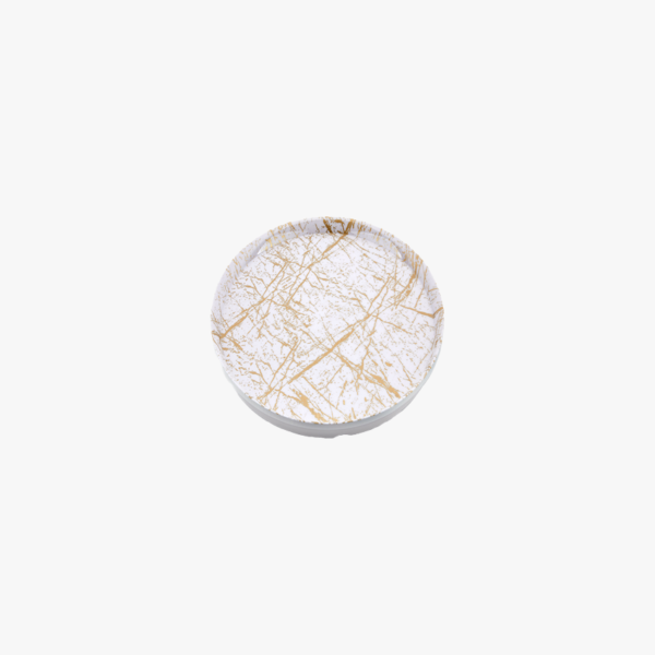 Goreme Melamine Termostar Presentation Marble 25cm Gold Stone GRM-314.