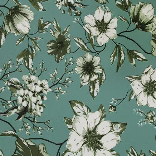 Dull Satin 50D Print 150cm