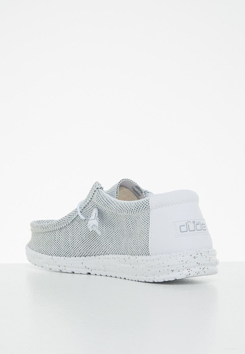 Hey Dude Casual Shoes Hey Dude Wally Sox-Stone White (7167202394201)