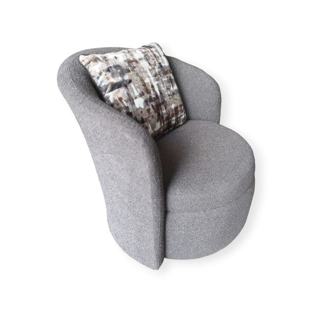silk house 1 seater couch SILK HOUSE Charlotte Swivel Couch (7520327270489)