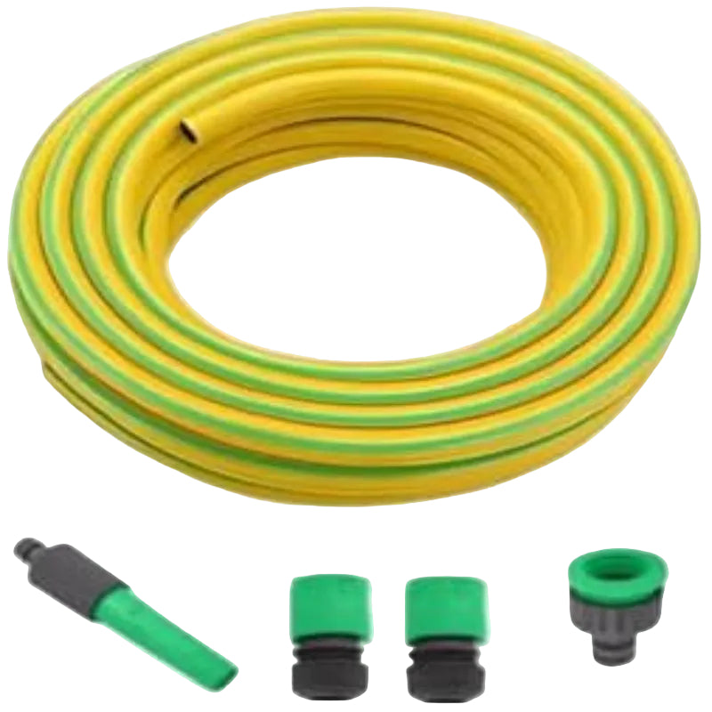 Heavy-Duty Hose Pipe with Fittings 1/20 x 30m