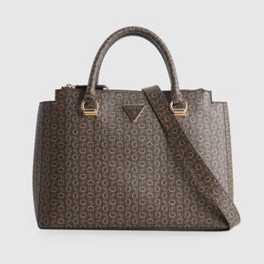Guess Phyllis Tote Bag Brown (8039236894809)