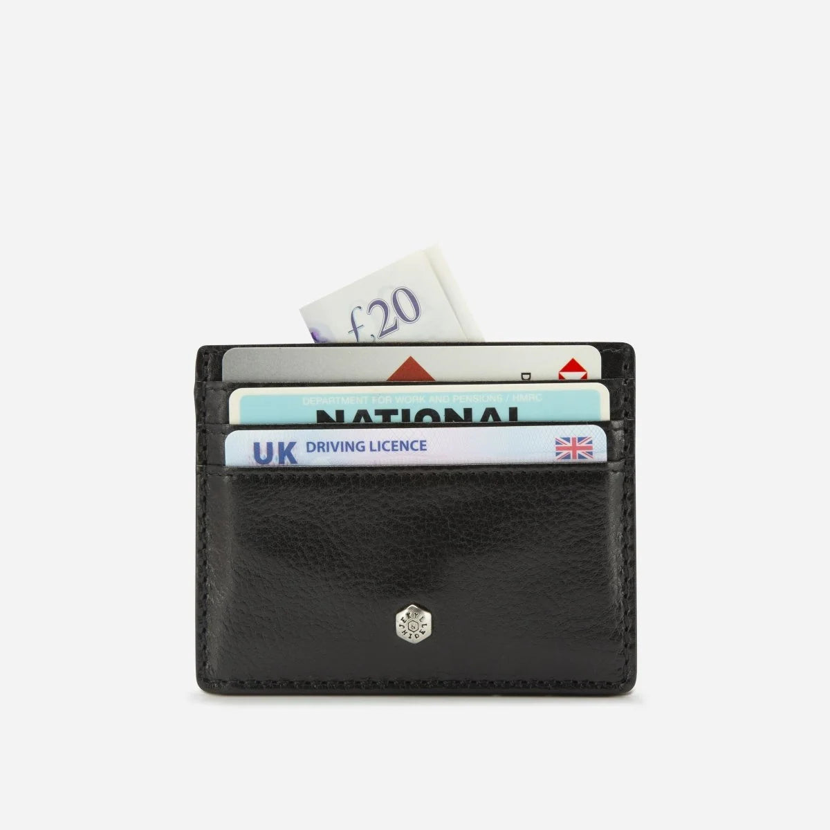 Jekyll & Hide Milano Card Holder-Black 3229