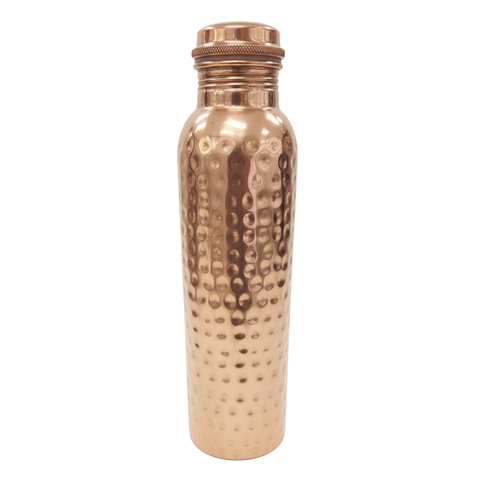 Tazzy Hammered Copper Water Bottle 1L SGN3269