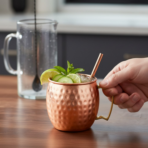 Tazzy Copper Moscow Mule Mug 473 ml SGN3279