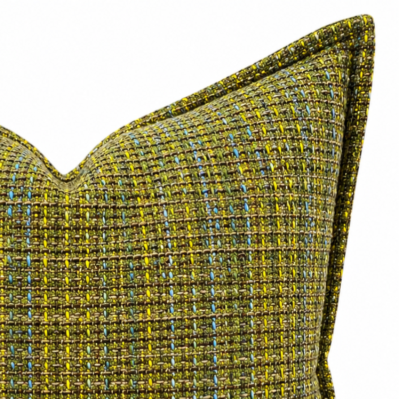 Assorted Scatter Cushion Boucle Weave Green 60x60 cm.