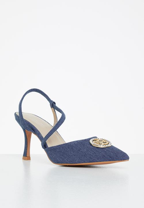 Sissy Boy Ladies Sandals Sissy Boy Denim Diaries Heel (7069068853337)