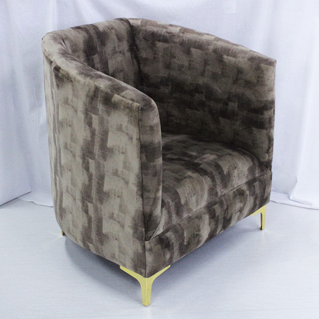 chair Tub Chair Brown (7191521296473)