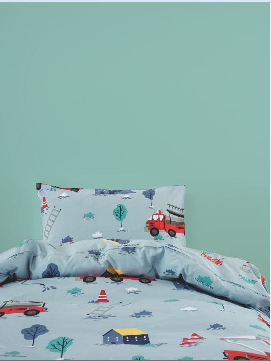 Linen House Duvet Cover Linen House Multi Fire Heroes Duvet Cover Set (2061608648793)