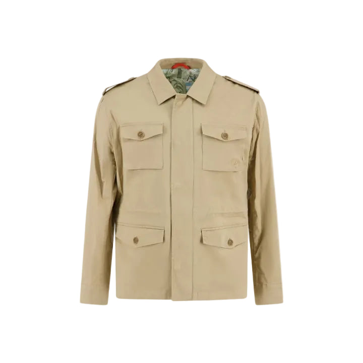 A Fish Named Fred Men's Field Jacket-Sand 33.162
