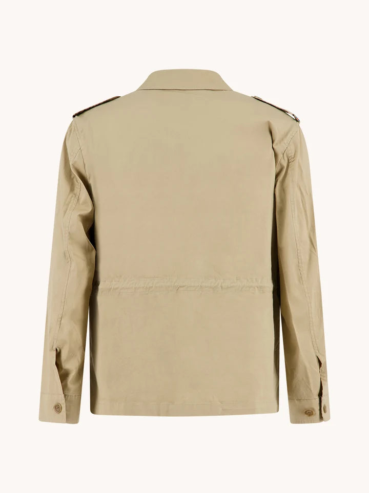 A Fish Named Fred Men's Field Jacket-Sand 33.162